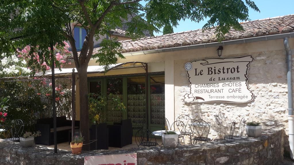 Auberge Le Bistrot De Lussan Lussan  외부 사진